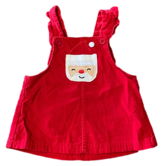 Carter's Other - Santa Jumper dress/top. Pair with leggings&long sleeve onesie. EUC